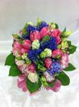 Wedding Bouquet of Tulip and Hyacinthus - CODE 7119